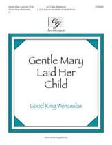 Gentle Mary Laid Her Child Handbell sheet music cover